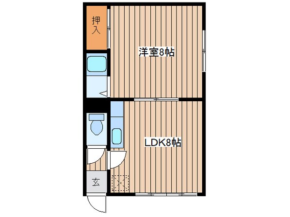 シベール58の物件間取画像